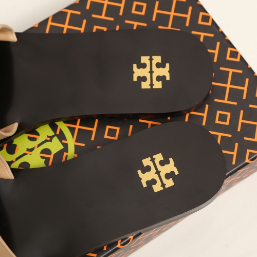 Cheap Tory Burch TB Slippers For Women #1210211 Replica Wholesale [$92.00 USD] [ITEM#1210211] on Replica Tory Burch TB Slippers