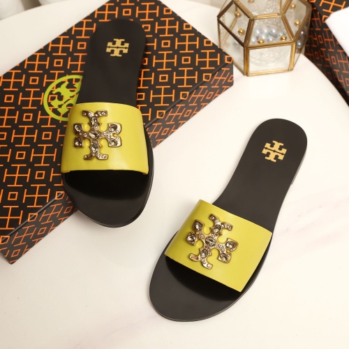 Cheap Tory Burch TB Slippers For Women #1210212 Replica Wholesale [$92.00 USD] [ITEM#1210212] on Replica Tory Burch TB Slippers