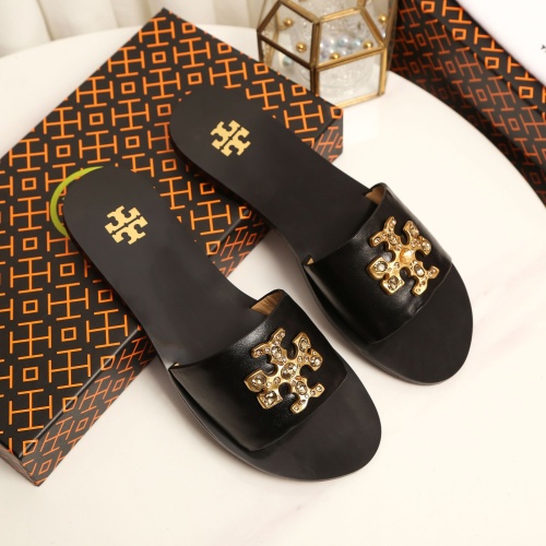 Cheap Tory Burch TB Slippers For Women #1210216 Replica Wholesale [$92.00 USD] [ITEM#1210216] on Replica Tory Burch TB Slippers