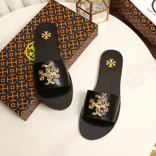 Cheap Tory Burch TB Slippers For Women #1210216 Replica Wholesale [$92.00 USD] [ITEM#1210216] on Replica Tory Burch TB Slippers