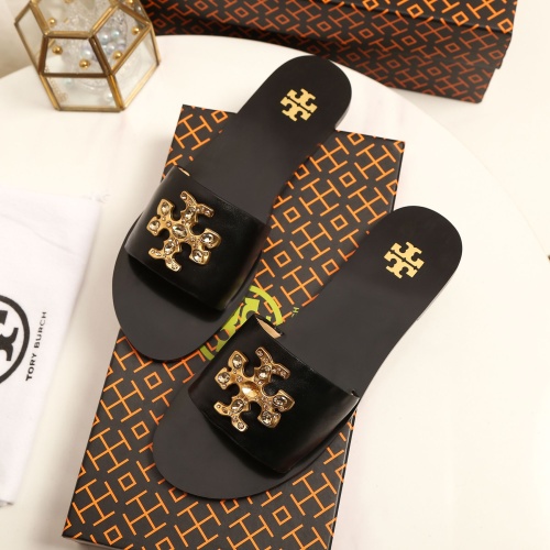 Cheap Tory Burch TB Slippers For Women #1210216 Replica Wholesale [$92.00 USD] [ITEM#1210216] on Replica Tory Burch TB Slippers