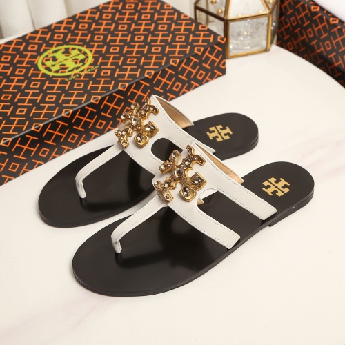 Cheap Tory Burch TB Slippers For Women #1210220 Replica Wholesale [$96.00 USD] [ITEM#1210220] on Replica Tory Burch TB Slippers