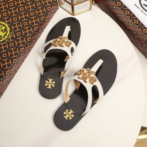 Cheap Tory Burch TB Slippers For Women #1210220 Replica Wholesale [$96.00 USD] [ITEM#1210220] on Replica Tory Burch TB Slippers