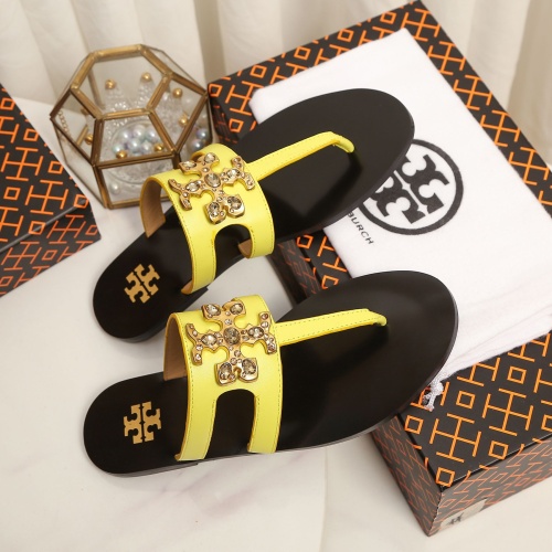 Cheap Tory Burch TB Slippers For Women #1210221 Replica Wholesale [$96.00 USD] [ITEM#1210221] on Replica Tory Burch TB Slippers