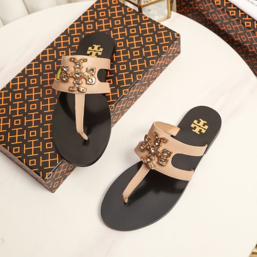 Cheap Tory Burch TB Slippers For Women #1210223 Replica Wholesale [$96.00 USD] [ITEM#1210223] on Replica Tory Burch TB Slippers