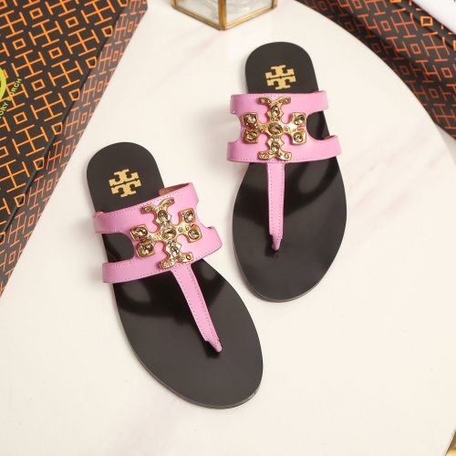 Cheap Tory Burch TB Slippers For Women #1210225 Replica Wholesale [$96.00 USD] [ITEM#1210225] on Replica Tory Burch TB Slippers