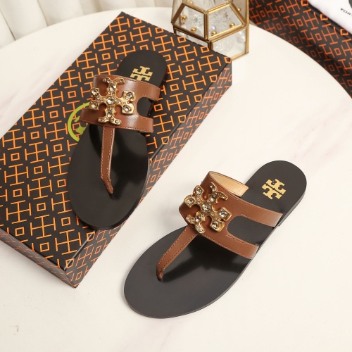 Cheap Tory Burch TB Slippers For Women #1210227 Replica Wholesale [$96.00 USD] [ITEM#1210227] on Replica Tory Burch TB Slippers