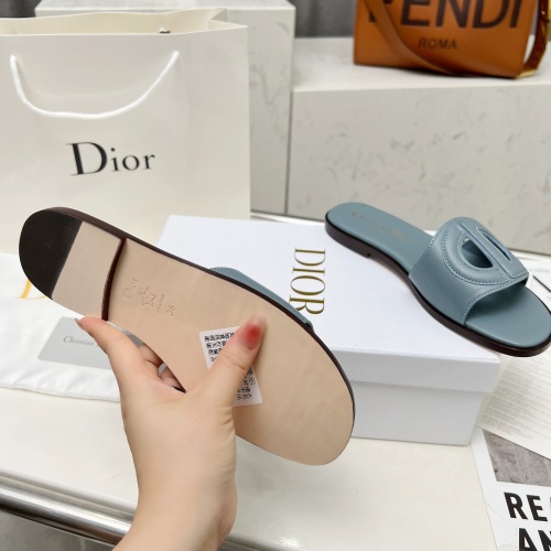 Cheap Christian Dior Slippers For Women #1210256 Replica Wholesale [$82.00 USD] [ITEM#1210256] on Replica Christian Dior Slippers