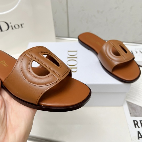 Cheap Christian Dior Slippers For Women #1210262 Replica Wholesale [$82.00 USD] [ITEM#1210262] on Replica Christian Dior Slippers