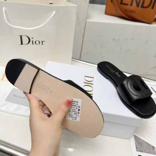 Cheap Christian Dior Slippers For Women #1210265 Replica Wholesale [$82.00 USD] [ITEM#1210265] on Replica Christian Dior Slippers