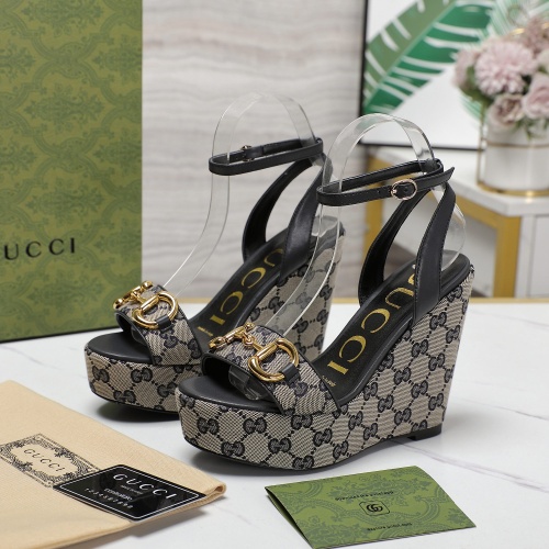 Cheap Gucci Sandal For Women #1210371 Replica Wholesale [$118.00 USD] [ITEM#1210371] on Replica Gucci Sandal