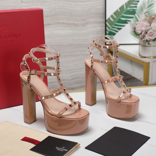 Cheap Valentino Sandal For Women #1210381 Replica Wholesale [$130.00 USD] [ITEM#1210381] on Replica Valentino Sandal