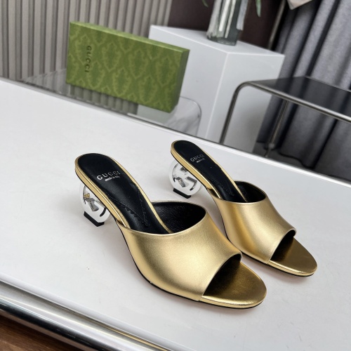 Cheap Gucci Slippers For Women #1210408 Replica Wholesale [$88.00 USD] [ITEM#1210408] on Replica Gucci Slippers