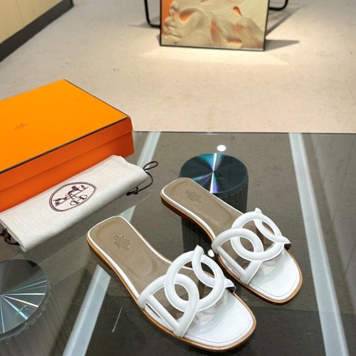 Cheap Hermes Slippers For Women #1210417 Replica Wholesale [$96.00 USD] [ITEM#1210417] on Replica Hermes Slippers