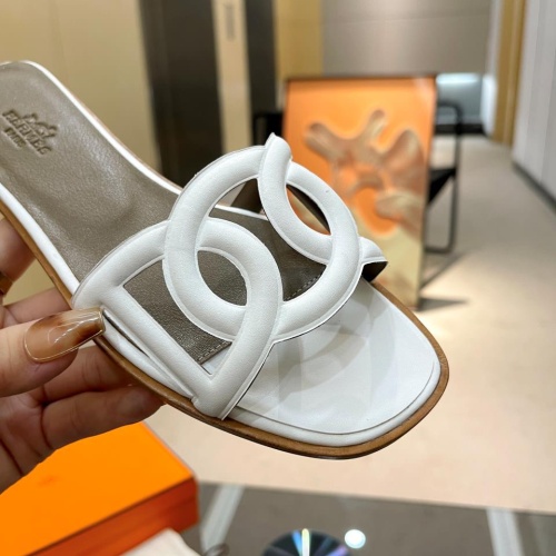 Cheap Hermes Slippers For Women #1210417 Replica Wholesale [$96.00 USD] [ITEM#1210417] on Replica Hermes Slippers