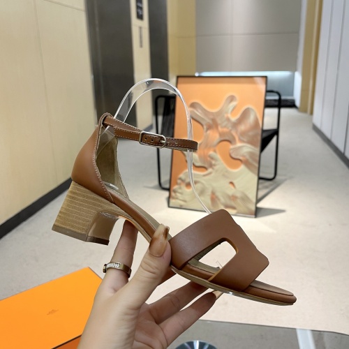 Cheap Hermes Sandal For Women #1210431 Replica Wholesale [$105.00 USD] [ITEM#1210431] on Replica Hermes Sandal