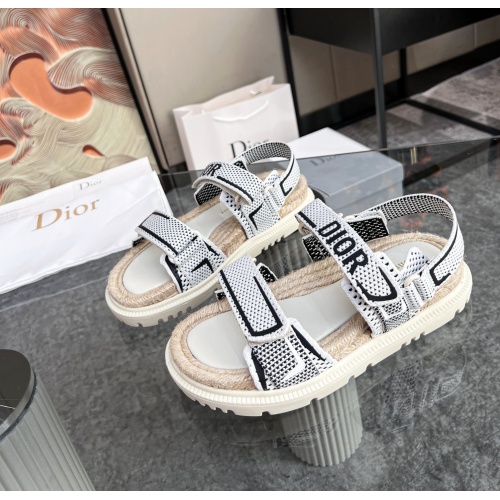 Cheap Christian Dior Sandal For Women #1210434 Replica Wholesale [$92.00 USD] [ITEM#1210434] on Replica Christian Dior Sandal