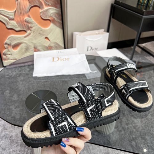 Cheap Christian Dior Sandal For Women #1210438 Replica Wholesale [$92.00 USD] [ITEM#1210438] on Replica Christian Dior Sandal