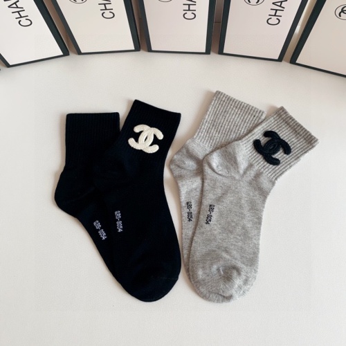 Cheap Chanel Socks #1210448 Replica Wholesale [$29.00 USD] [ITEM#1210448] on Replica Chanel Socks