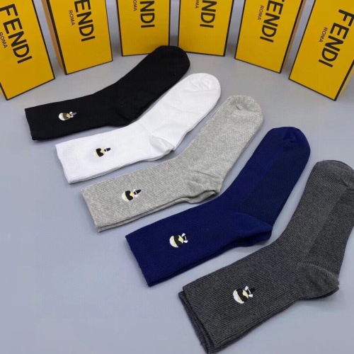 Cheap Fendi Socks #1210464 Replica Wholesale [$29.00 USD] [ITEM#1210464] on Replica Fendi Socks