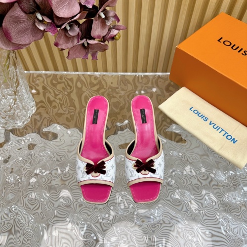 Cheap Louis Vuitton Slippers For Women #1210483 Replica Wholesale [$112.00 USD] [ITEM#1210483] on Replica Louis Vuitton Slippers