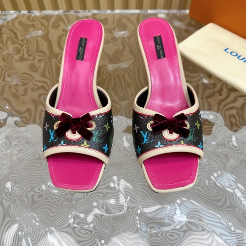 Cheap Louis Vuitton Slippers For Women #1210484 Replica Wholesale [$112.00 USD] [ITEM#1210484] on Replica Louis Vuitton Slippers