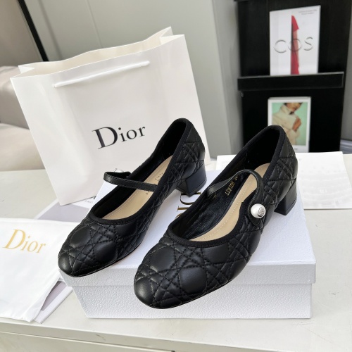 Cheap Christian Dior High-Heeled Shoes For Women #1210504 Replica Wholesale [$96.00 USD] [ITEM#1210504] on Replica Christian Dior High-Heeled Shoes