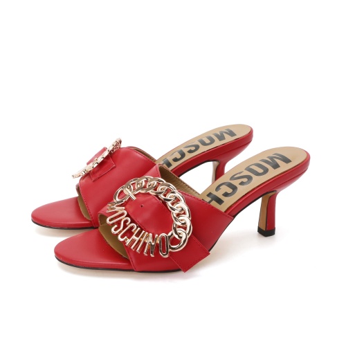 Cheap Moschino Slippers For Women #1210508 Replica Wholesale [$85.00 USD] [ITEM#1210508] on Replica Moschino Slippers