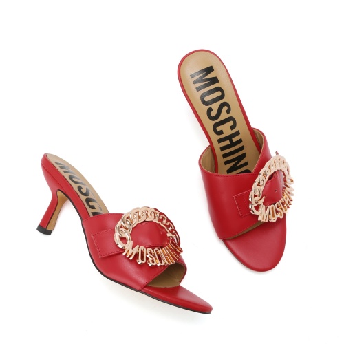 Cheap Moschino Slippers For Women #1210508 Replica Wholesale [$85.00 USD] [ITEM#1210508] on Replica Moschino Slippers