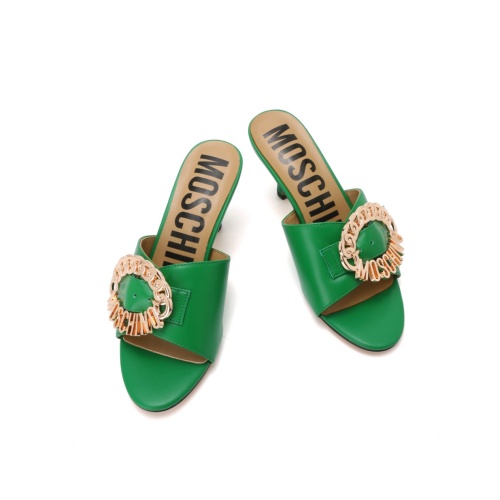 Cheap Moschino Slippers For Women #1210509 Replica Wholesale [$85.00 USD] [ITEM#1210509] on Replica Moschino Slippers