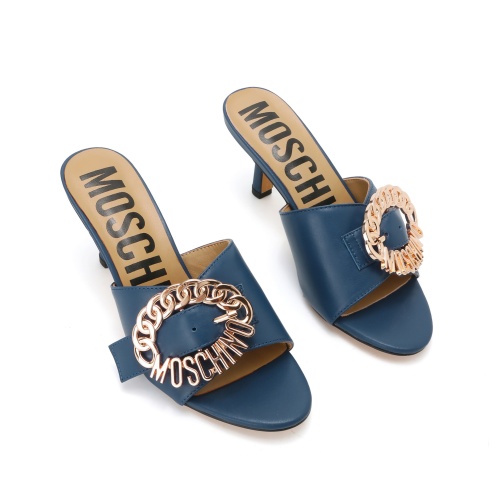 Cheap Moschino Slippers For Women #1210510 Replica Wholesale [$85.00 USD] [ITEM#1210510] on Replica Moschino Slippers