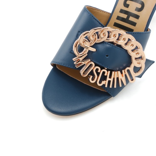 Cheap Moschino Slippers For Women #1210510 Replica Wholesale [$85.00 USD] [ITEM#1210510] on Replica Moschino Slippers