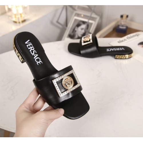 Cheap Versace Slippers For Women #1210513 Replica Wholesale [$80.00 USD] [ITEM#1210513] on Replica Versace Slippers