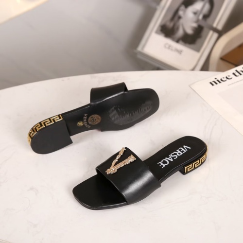 Cheap Versace Slippers For Women #1210514 Replica Wholesale [$80.00 USD] [ITEM#1210514] on Replica Versace Slippers