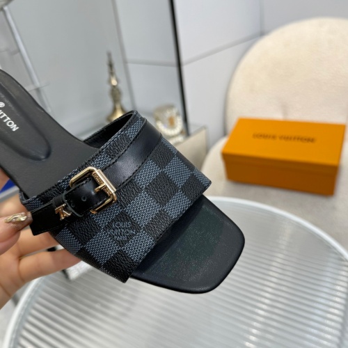 Cheap Louis Vuitton Slippers For Women #1210523 Replica Wholesale [$82.00 USD] [ITEM#1210523] on Replica Louis Vuitton Slippers