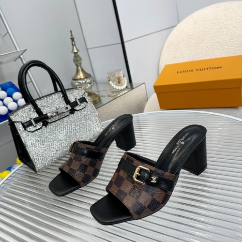 Cheap Louis Vuitton Slippers For Women #1210527 Replica Wholesale [$88.00 USD] [ITEM#1210527] on Replica Louis Vuitton Slippers