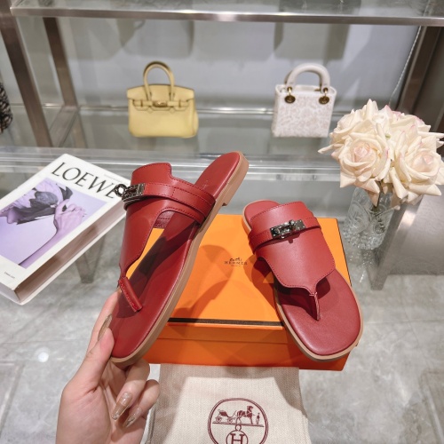 Cheap Hermes Slippers For Women #1210536 Replica Wholesale [$82.00 USD] [ITEM#1210536] on Replica Hermes Slippers