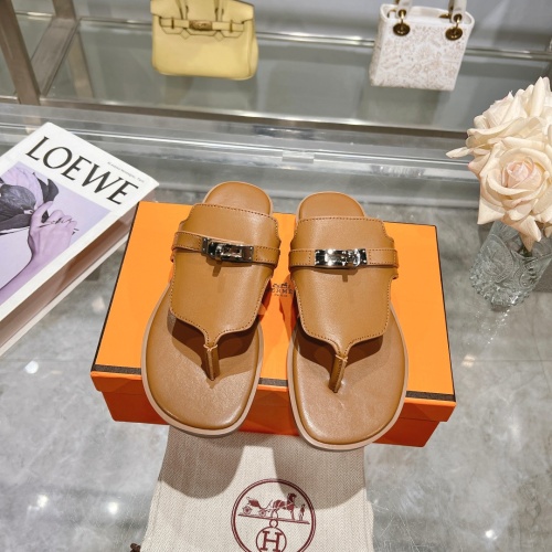 Cheap Hermes Slippers For Women #1210537 Replica Wholesale [$82.00 USD] [ITEM#1210537] on Replica Hermes Slippers