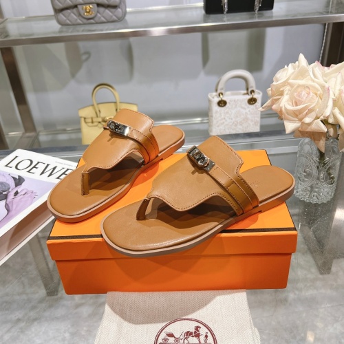 Cheap Hermes Slippers For Women #1210537 Replica Wholesale [$82.00 USD] [ITEM#1210537] on Replica Hermes Slippers