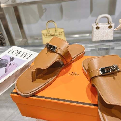 Cheap Hermes Slippers For Women #1210537 Replica Wholesale [$82.00 USD] [ITEM#1210537] on Replica Hermes Slippers