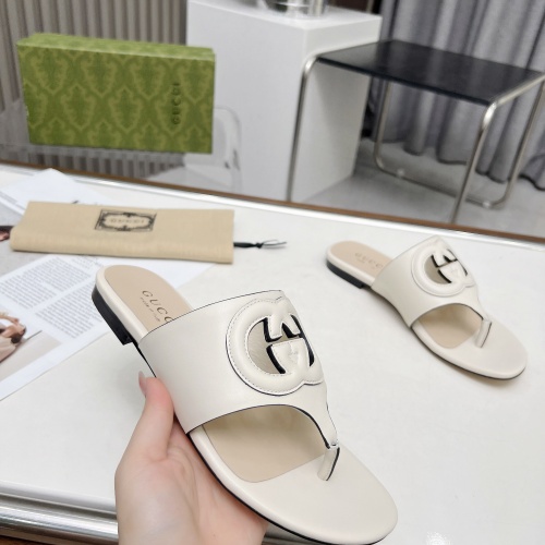 Cheap Gucci Slippers For Women #1210582 Replica Wholesale [$85.00 USD] [ITEM#1210582] on Replica Gucci Slippers