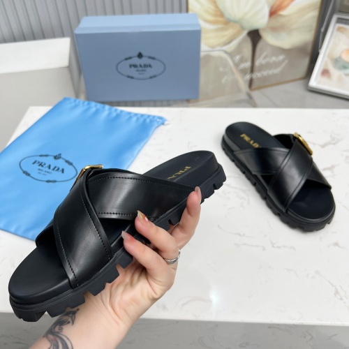 Cheap Prada Slippers For Women #1210607 Replica Wholesale [$85.00 USD] [ITEM#1210607] on Replica Prada Slippers