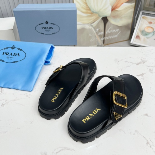 Cheap Prada Slippers For Women #1210608 Replica Wholesale [$85.00 USD] [ITEM#1210608] on Replica Prada Slippers