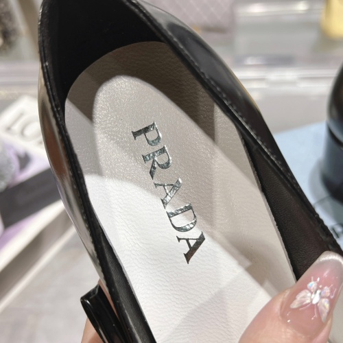 Cheap Prada High-heeled Shoes For Women #1210641 Replica Wholesale [$112.00 USD] [ITEM#1210641] on Replica Prada High-heeled Shoes