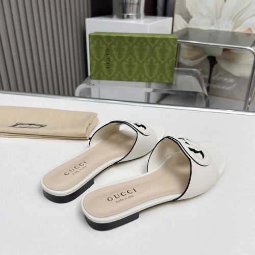 Cheap Gucci Slippers For Women #1210652 Replica Wholesale [$85.00 USD] [ITEM#1210652] on Replica Gucci Slippers