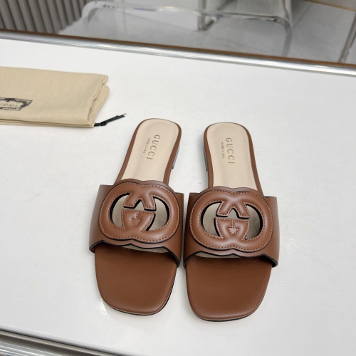 Cheap Gucci Slippers For Women #1210655 Replica Wholesale [$85.00 USD] [ITEM#1210655] on Replica Gucci Slippers