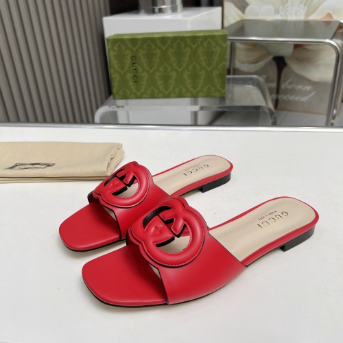 Cheap Gucci Slippers For Women #1210657 Replica Wholesale [$85.00 USD] [ITEM#1210657] on Replica Gucci Slippers