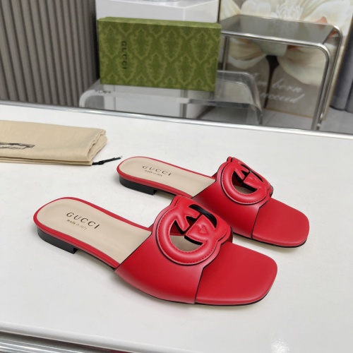 Cheap Gucci Slippers For Women #1210657 Replica Wholesale [$85.00 USD] [ITEM#1210657] on Replica Gucci Slippers