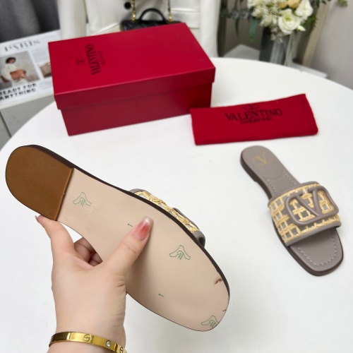 Cheap Valentino Slippers For Women #1210666 Replica Wholesale [$82.00 USD] [ITEM#1210666] on Replica Valentino Slippers