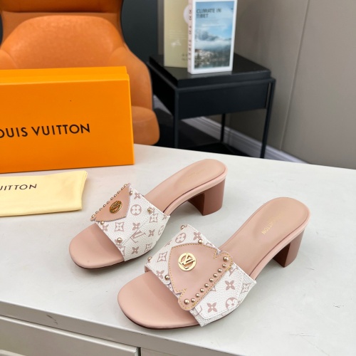 Cheap Louis Vuitton Slippers For Women #1210689 Replica Wholesale [$92.00 USD] [ITEM#1210689] on Replica Louis Vuitton Slippers